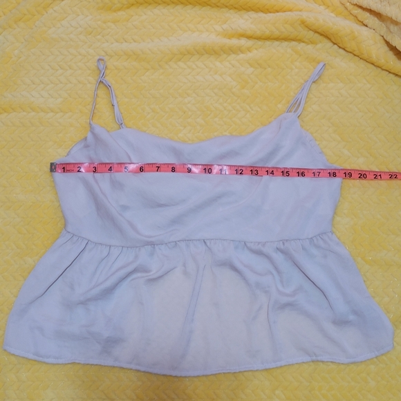 American Eagle Sphaghetti Strap Cowl Neck Babydoll top Size XL - Picture 9 of 9